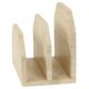 Vintage Travertine Natural Stone Magazine Rack – 1970s