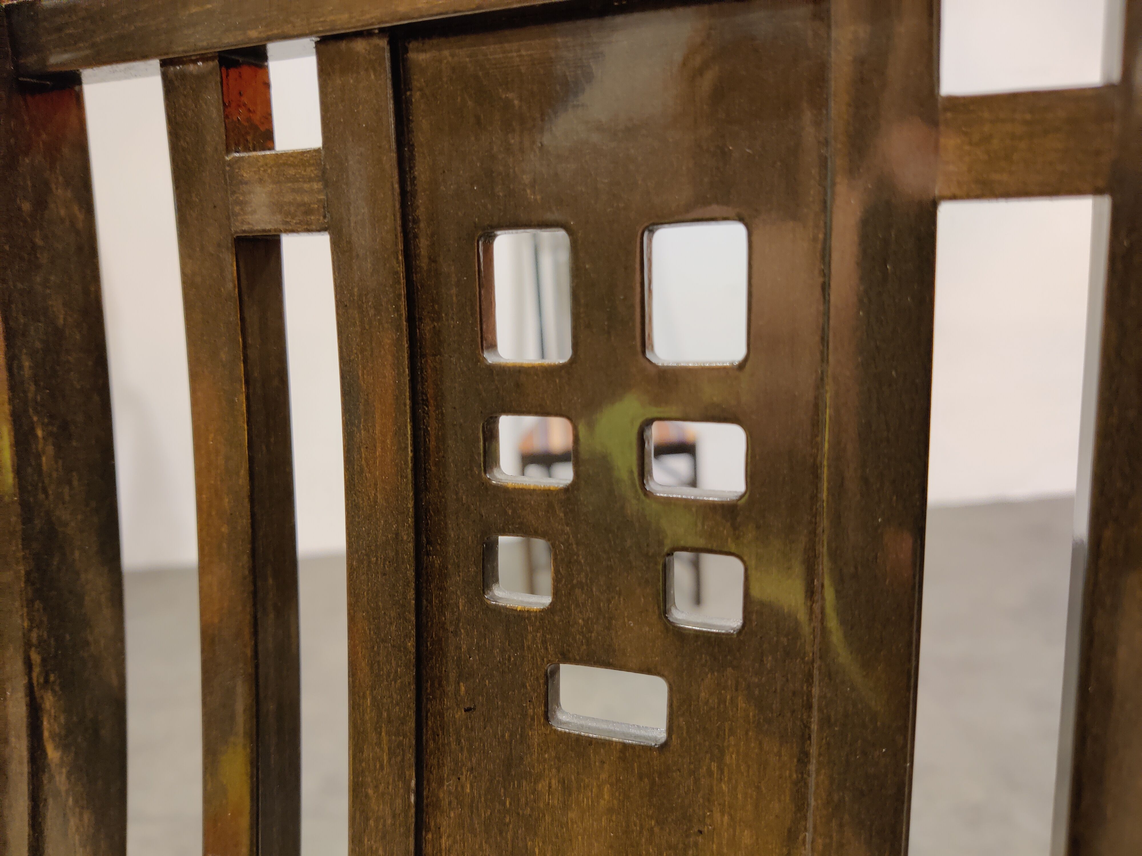 Chaises de salle à manger Umberto Asnago pour Giorgetti, années 1980