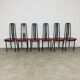 6 chairs by Giorgio Cattelan for Cidue Italy, postmodern, 1980s