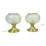Belle paire de lampes de chevet Hollywood Regency par Doria Allemagne