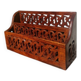 Wooden letter holder