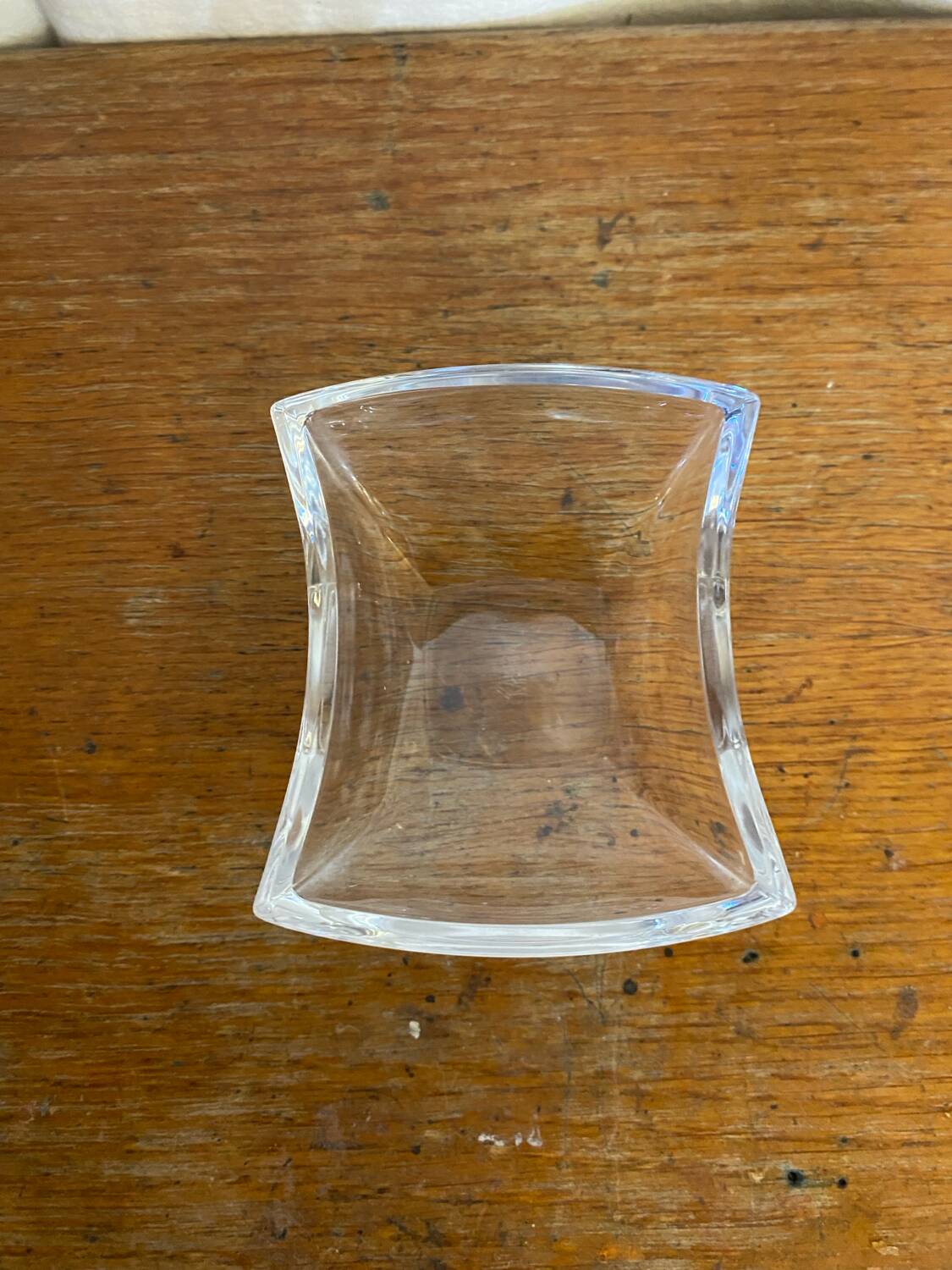 Antique mikasa vintage molded glass empty pocket