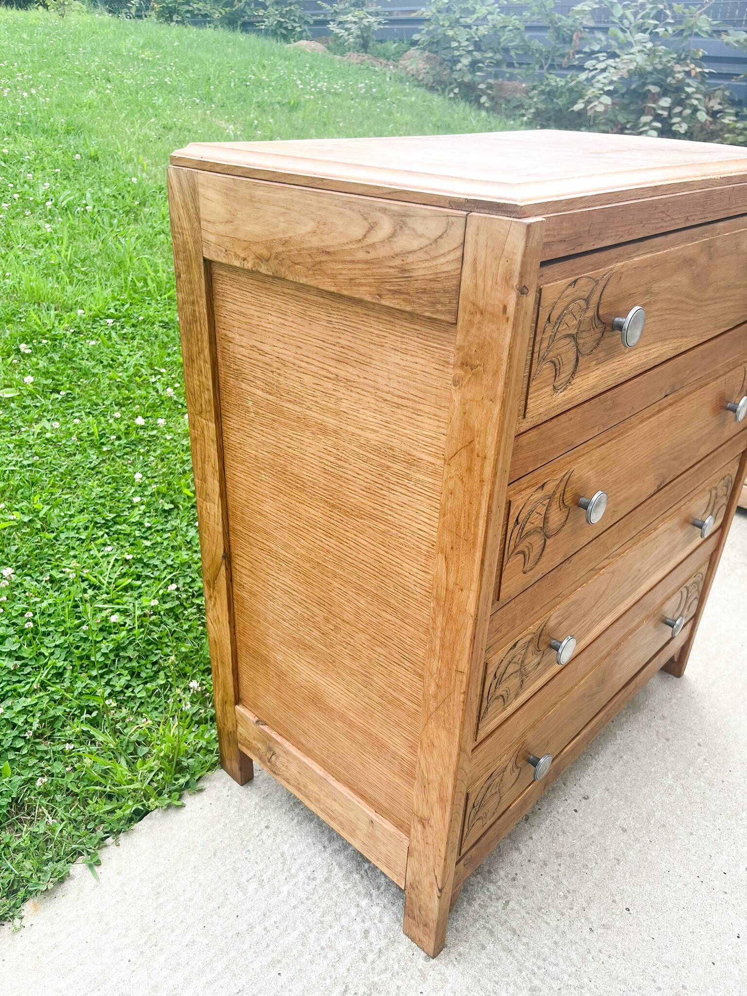 Commode art déco 1930 à 4 tiroirs