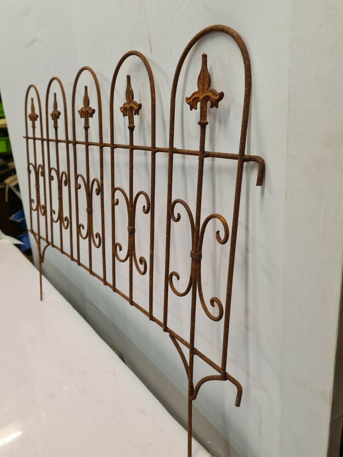 Barrière de jardin en fer forgé | Selency