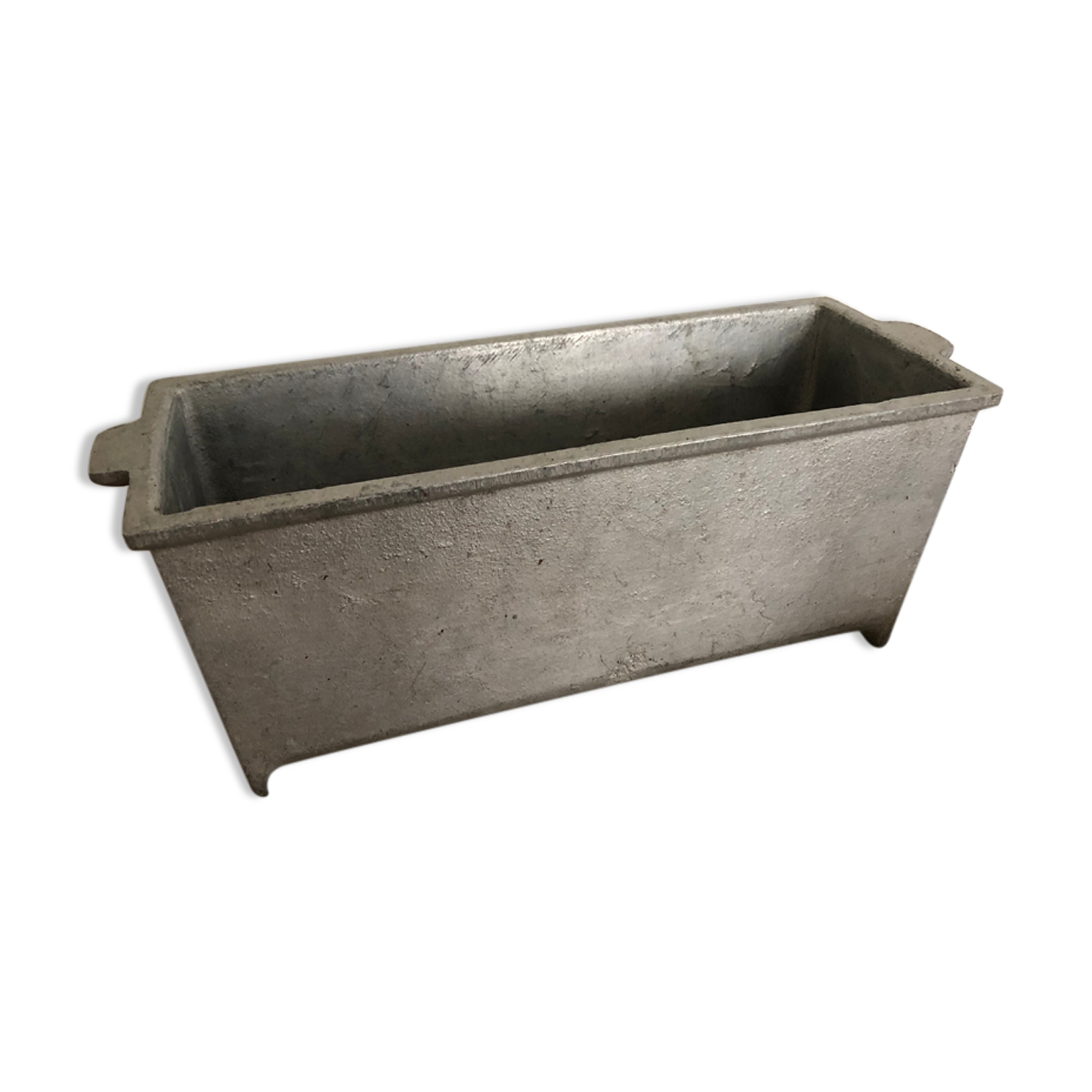 Planter, old cast aluminum mold