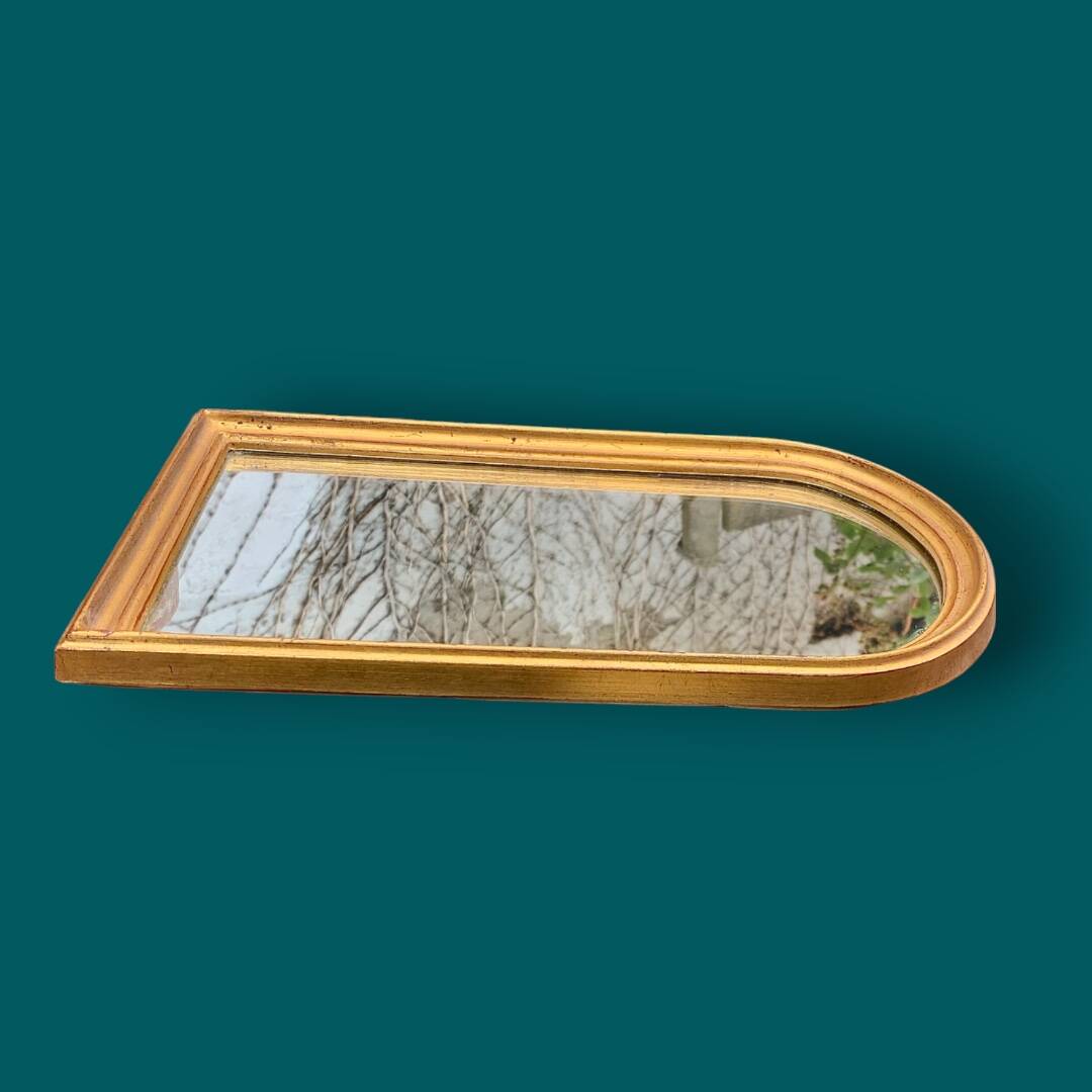 Antique Deknudt gilded arch mirror – model 1913.118
