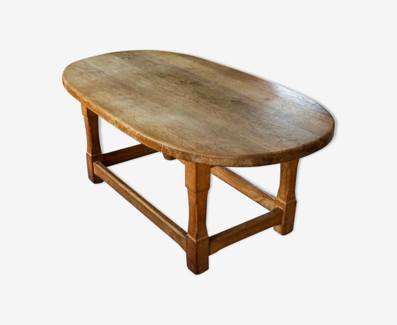 Table à café antique bois de chêne