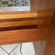 K-lighting vintage 1970s Scandinavian teak floor lamp