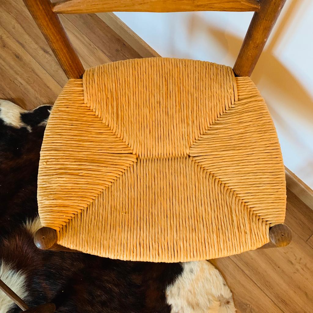 Pair of mulched chairs