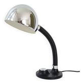 Vintage space age chrome steel table lamp 1960s 1970s 60s/70s