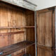 Antique Provençal wardrobe with a patina