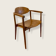 Vintage wooden armchair