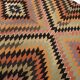 Tapis Kilim Turc Orange Noir 170x259Cm SK 35353