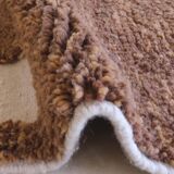 Contemporary Brown Rug - 283 x 220 cm