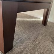 Table basse Italy en bois et verre