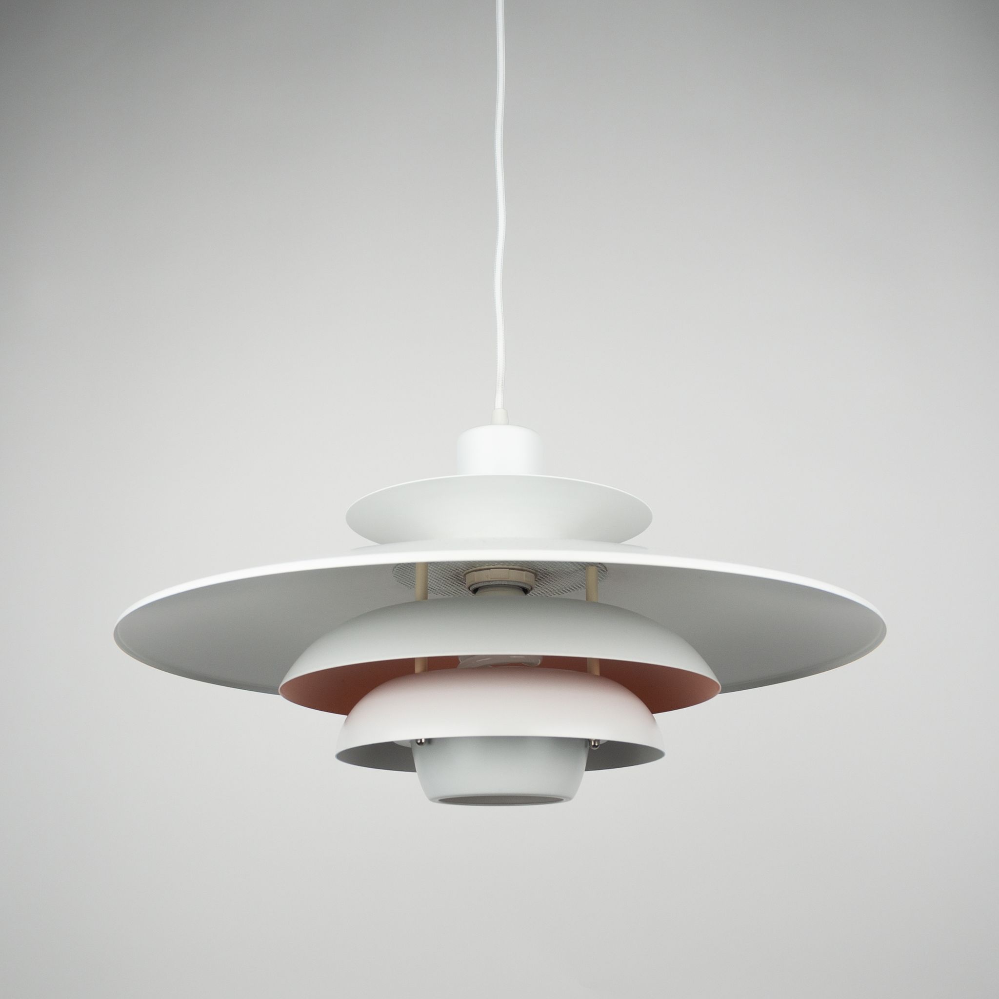 Danish vintage light Sofie by Kurt Wiborg, Jeka, 1980s