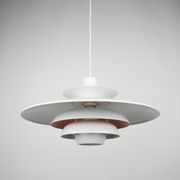 Danish vintage light Sofie by Kurt Wiborg, Jeka, 1980s