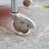 Vintage dessert seventies orange and chrome