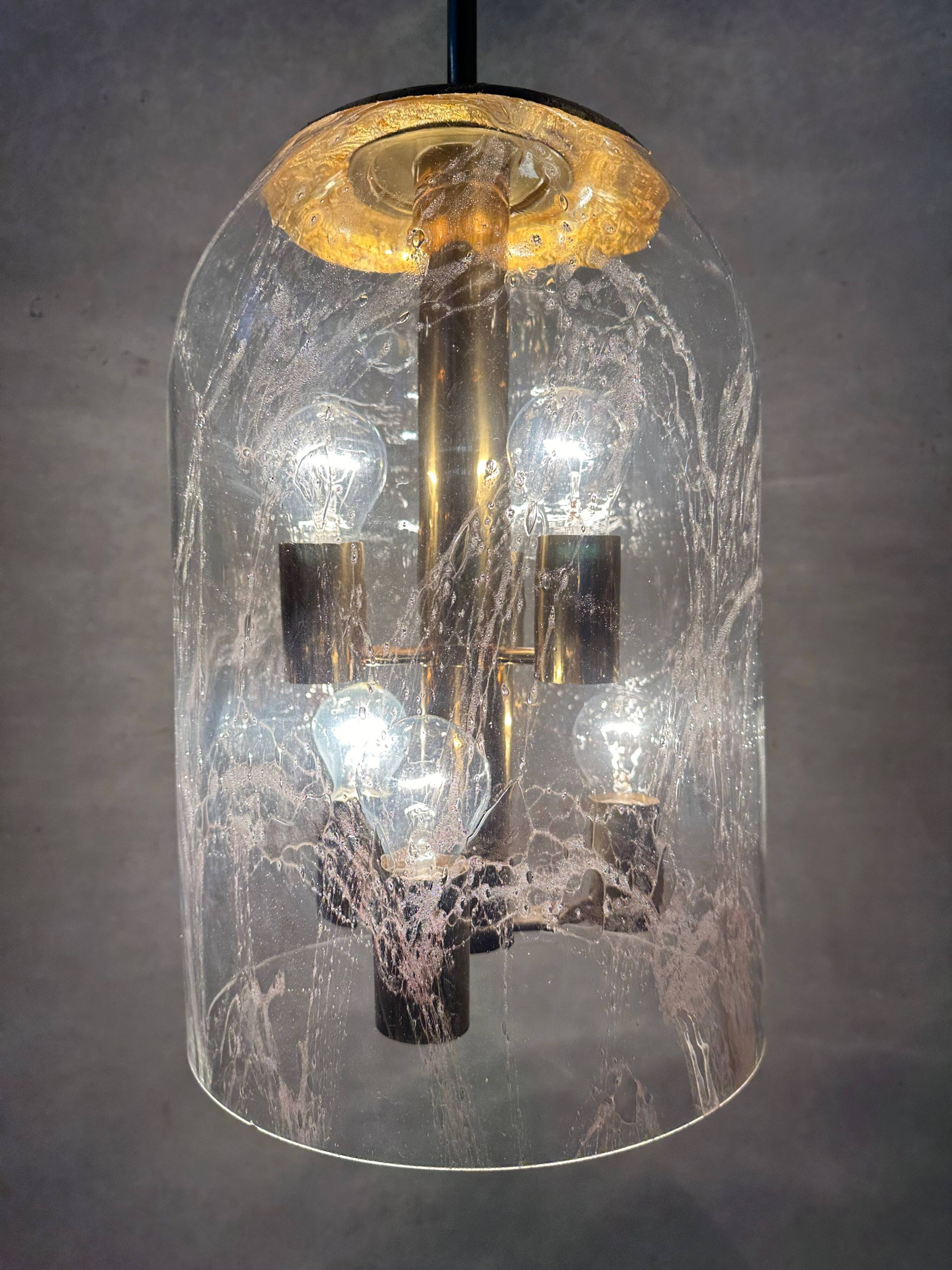 Vintage pendant lamp – Doria Leuchten 1960s
