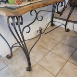 Living room table and console