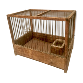 Cage à oiseaux en bois
