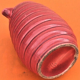 1950s pitcher / spiral broc glazed ceramic