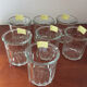 Lot of 7 old BVB jam pots