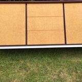 Vintage sycamore sideboard Mario Sabot 1970