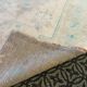Handmade Pastel Beige Turquoise Area Rug
