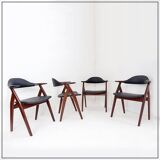 "Cow Horn" Chairs by Tijsseling Meubelfabriek, Netherlands 1960 - sold individually - 4 available
