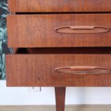 Vintage scandinavian sideboard by Jentique 1960s