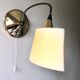 Applique Italie 1990 noir et or opaline jaune