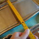 Set stainless steel trays, Jean Couzon