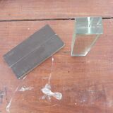 Set of 12 mirror glass knife holders