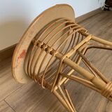 Rattan coffee table