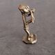 Ancient Akan weight for weighing gold in brass, in excellent condition.