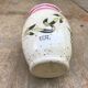Vase grès Alsace Graessel beige décor ciselé made in France vintage