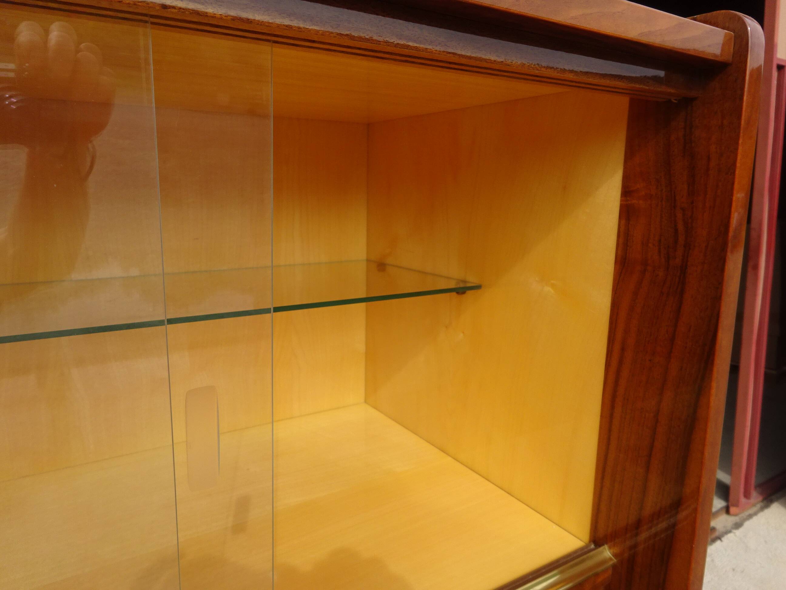 Vintage display cabinet from Maison Capelle