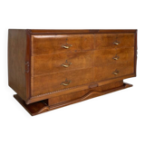 An art deco Italian chest of drawers, Italy 1950s