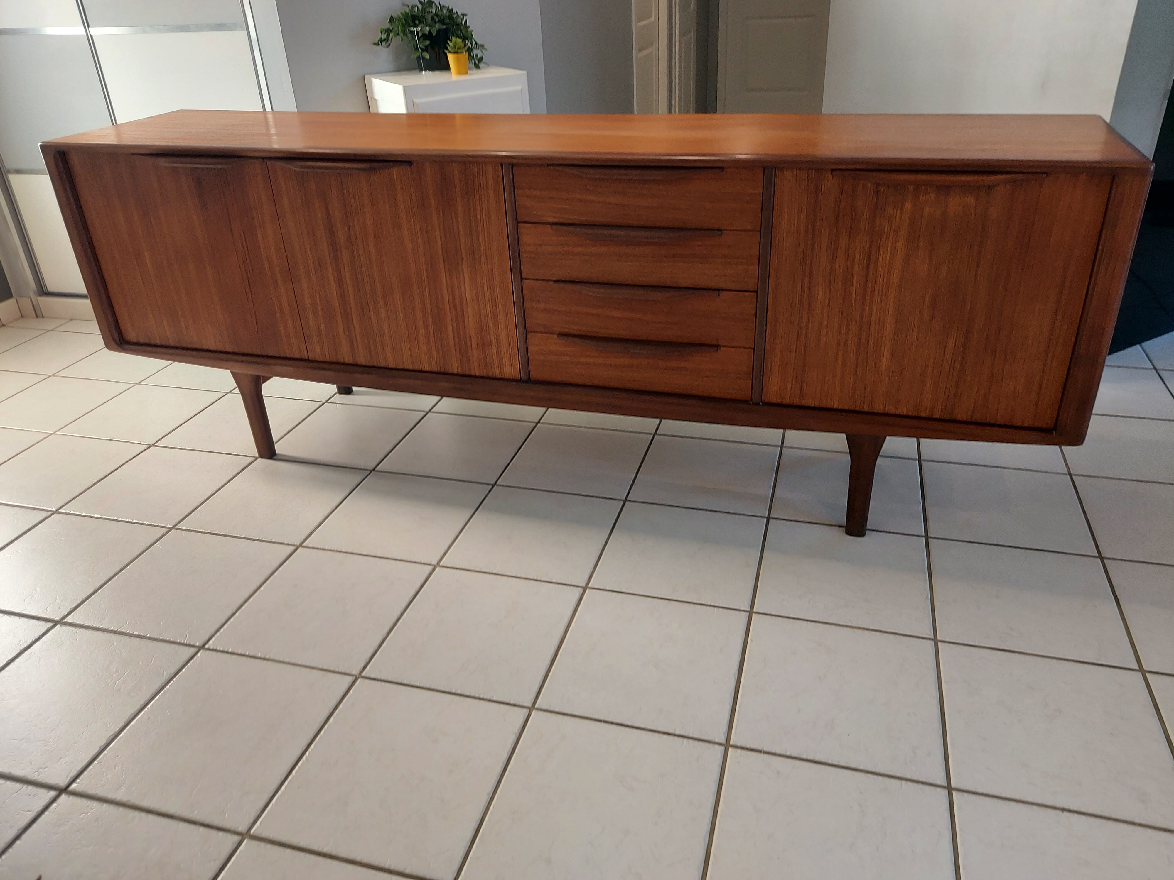 Scandinavian enfilade and vintage teak 1960s