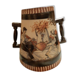 Pot ancien signé Le Corone céramique de Ciboure