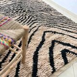 Decorated Berber rug 260cmx160cm