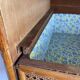 Commode  vintage en rotin et cannage