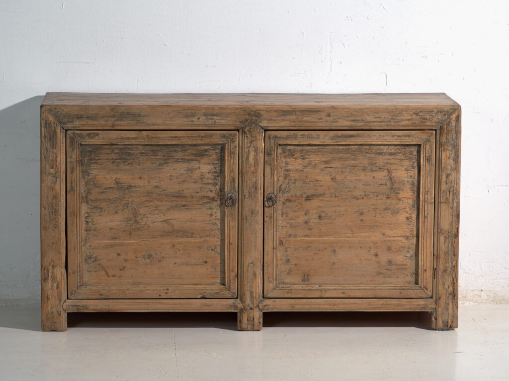 Antique pine wood sideboard – China, circa 1930