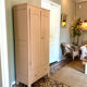 Parisian wardrobe made of solid wood