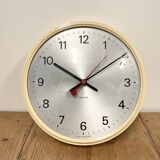 Vintage Beige Bakelite Wall Clock from Westclox , 1970s
