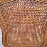 4 Louis XV style chairs cannée