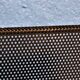 Perforated metal magazine rack Morgens 1980s