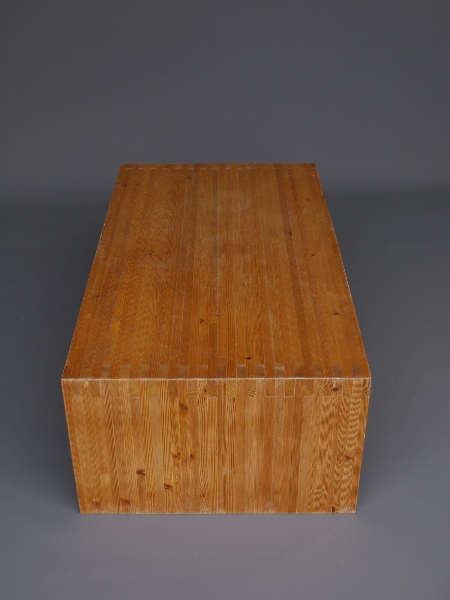 Pine Table by Ate van Apeldoorn for Houtwerk Hattem, 1960s