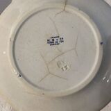 Soup tureen and plates France HB&cie Terre de fer